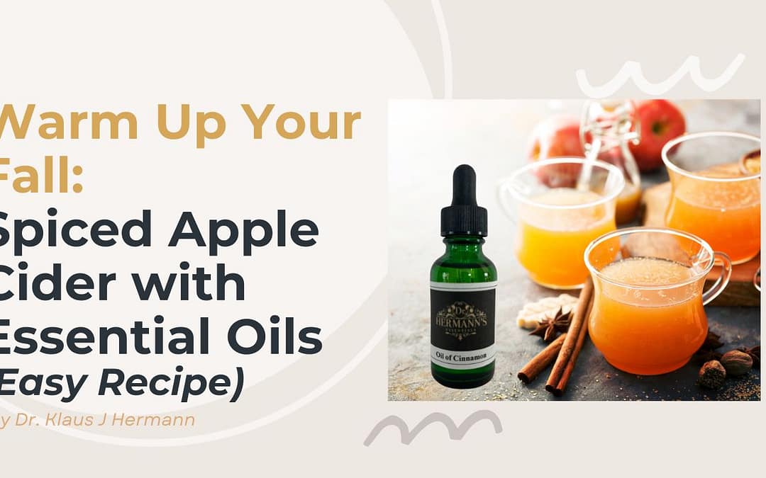 Spiced Up Apple Cider: Cozy Fall Drink with a Twist (Dr. Hermann’s Essentials)