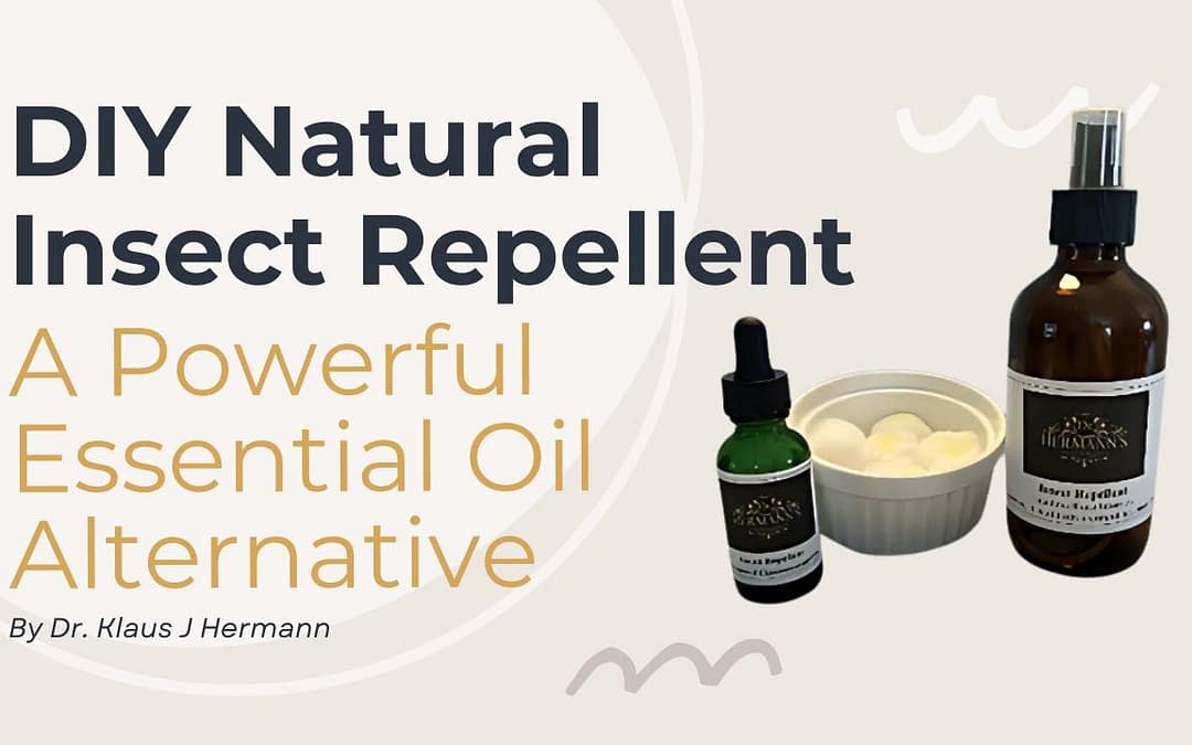 Ditch the Chemicals: An Effective DIY Essential Oil Insect Repellent