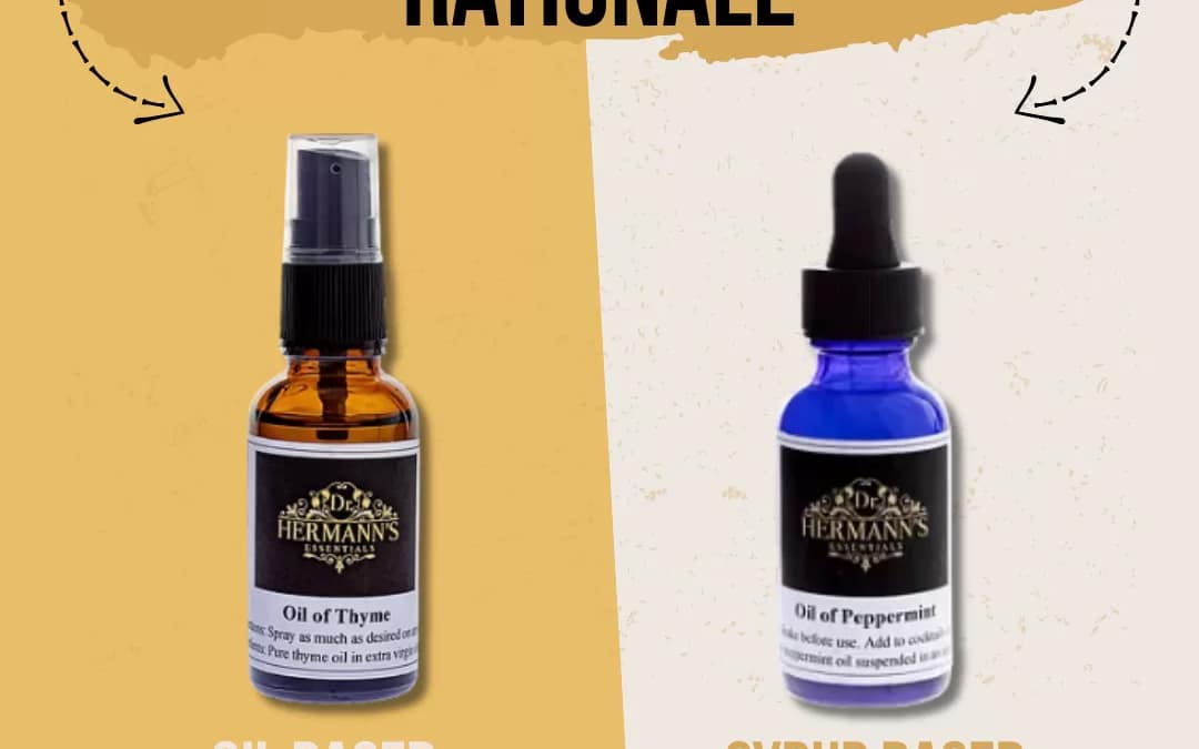 Oil-based and Syrup-based Essentials – Rational
