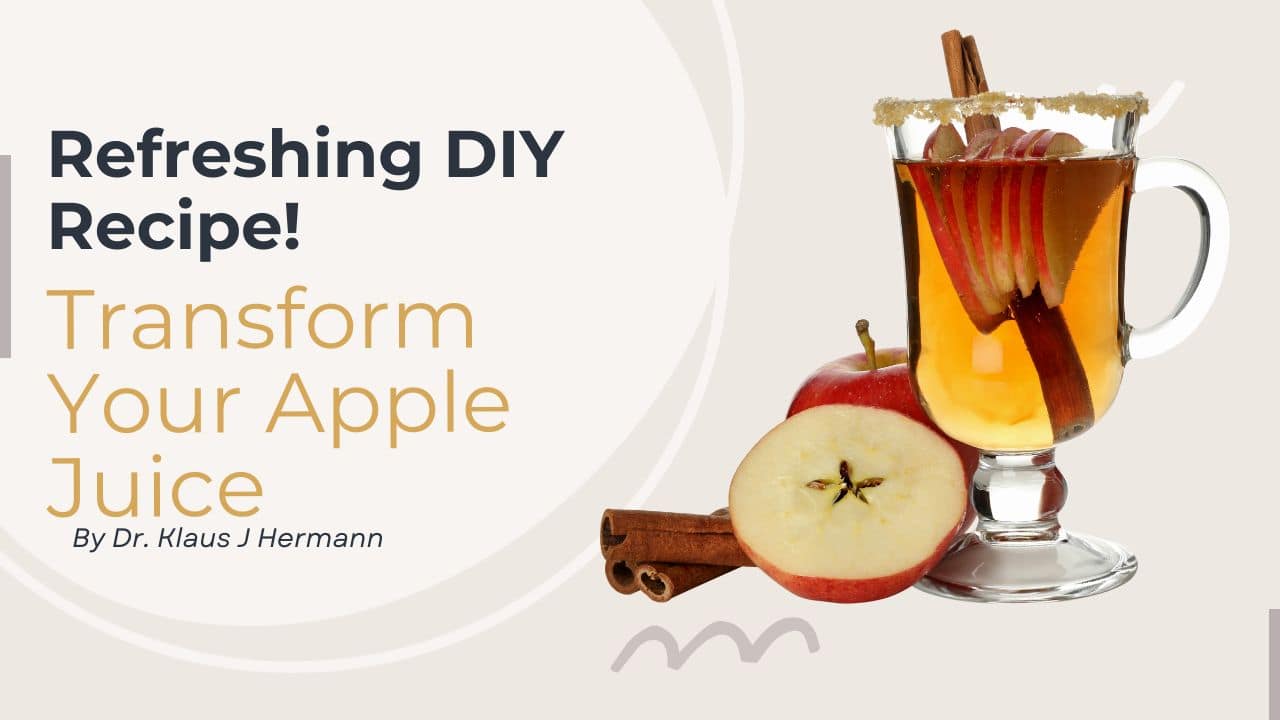 029 Transform Your Apple Juice with Dr. Hermann's Essential Oils Refreshing DIY Recipe