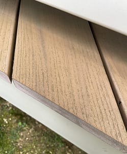 Deck 66 days after using essential oil based cleaner
