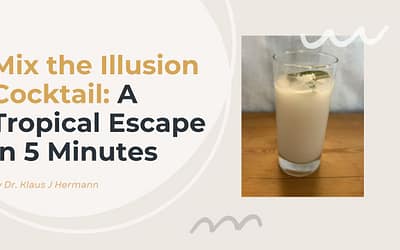 The Illusion Cocktail: A Tropical Escape in a Glass (Shaken, Not Stirred!)