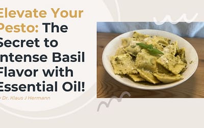 Elevate Your Pesto: Unleashing Authentic Basil Flavor with Essential Oil
