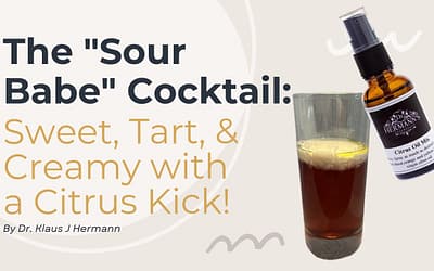 The “Sour Babe” Cocktail: Balancing Tart Cranberry with Sweetness and Essential Oils